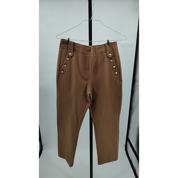 Quince Brown Straight Leg Pants - Picture 2 of 3